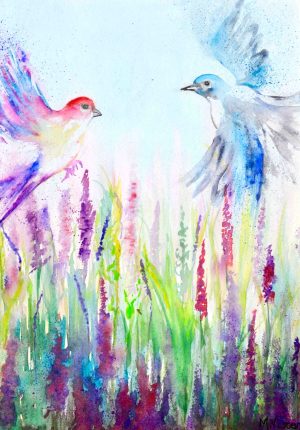 144. Flying Colours (Print) - Marietjie Viljoen Art