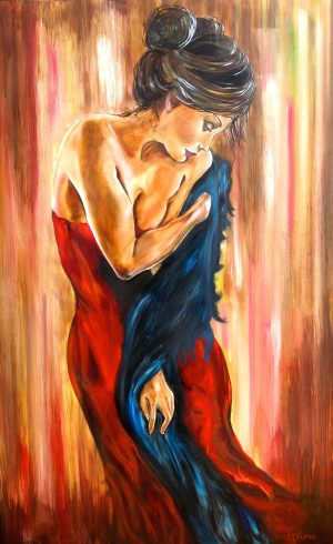 20. She Who Lures - Marietjie Viljoen Art