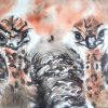 204. Mrs Lilly's Twins (Print) - Marietjie Viljoen Art