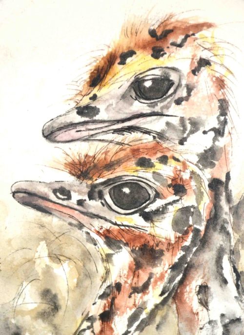 206. Sussie En Ek (Print) - Marietjie Viljoen Art