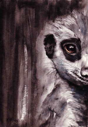 228. Walter (Print) - Marietjie Viljoen Art