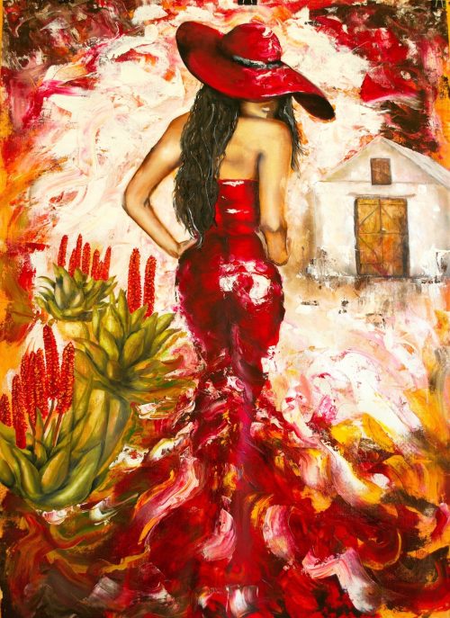 29. Karoo Blom (Print) - Marietjie Viljoen Art