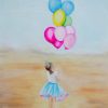 69. Birthday Girl (Print) - Marietjie Viljoen Art