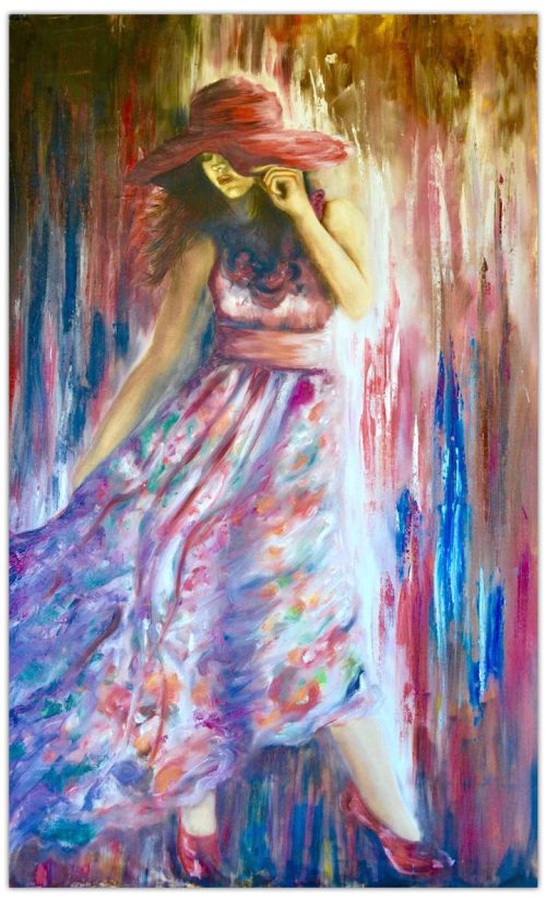 95. Stefanie In Colour - Marietjie Viljoen Art