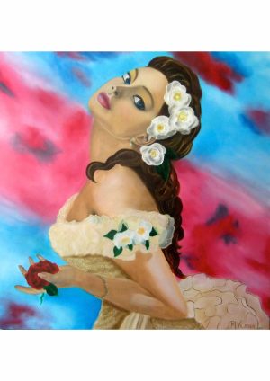 13. Rose (Print) - Marietjie Viljoen Art