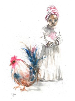 243. Mchumba (Print) - Marietjie Viljoen Art