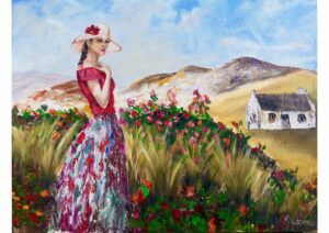 52. Veldblom (Print) - Marietjie Viljoen Art