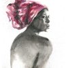 244. Leena (Print) - Marietjie Viljoen Art