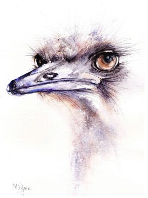 251. Merlot (Print) - Marietjie Viljoen Art