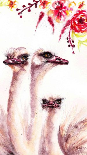 258. Karoo Flowers (Print) - Marietjie Viljoen Art